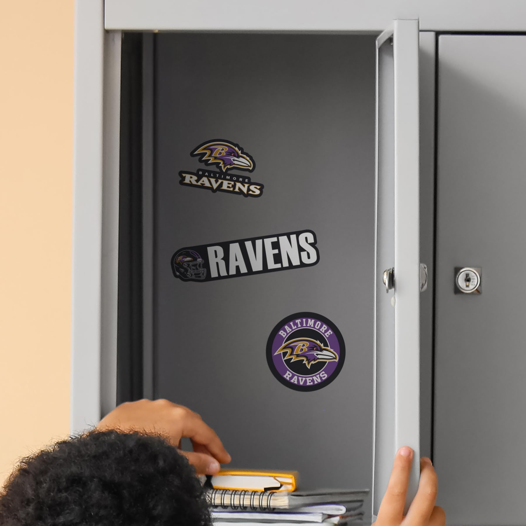 Amazon.com: Baltimore Ravens NFL Team Logo Vinyl Sticker
